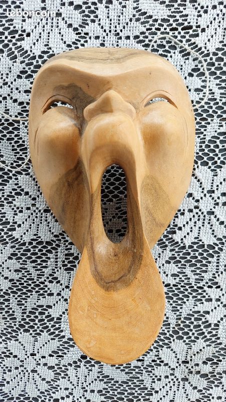 Japanese theater mask