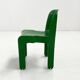Chaise Universale verte Modèle 4868 par Joe Colombo pour Kartell, 1970