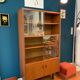Vitrine bibliothèque années 70