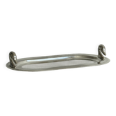 Plat en métal inoxydable
