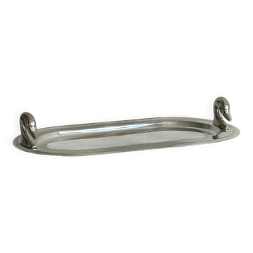 Plat en métal inoxydable