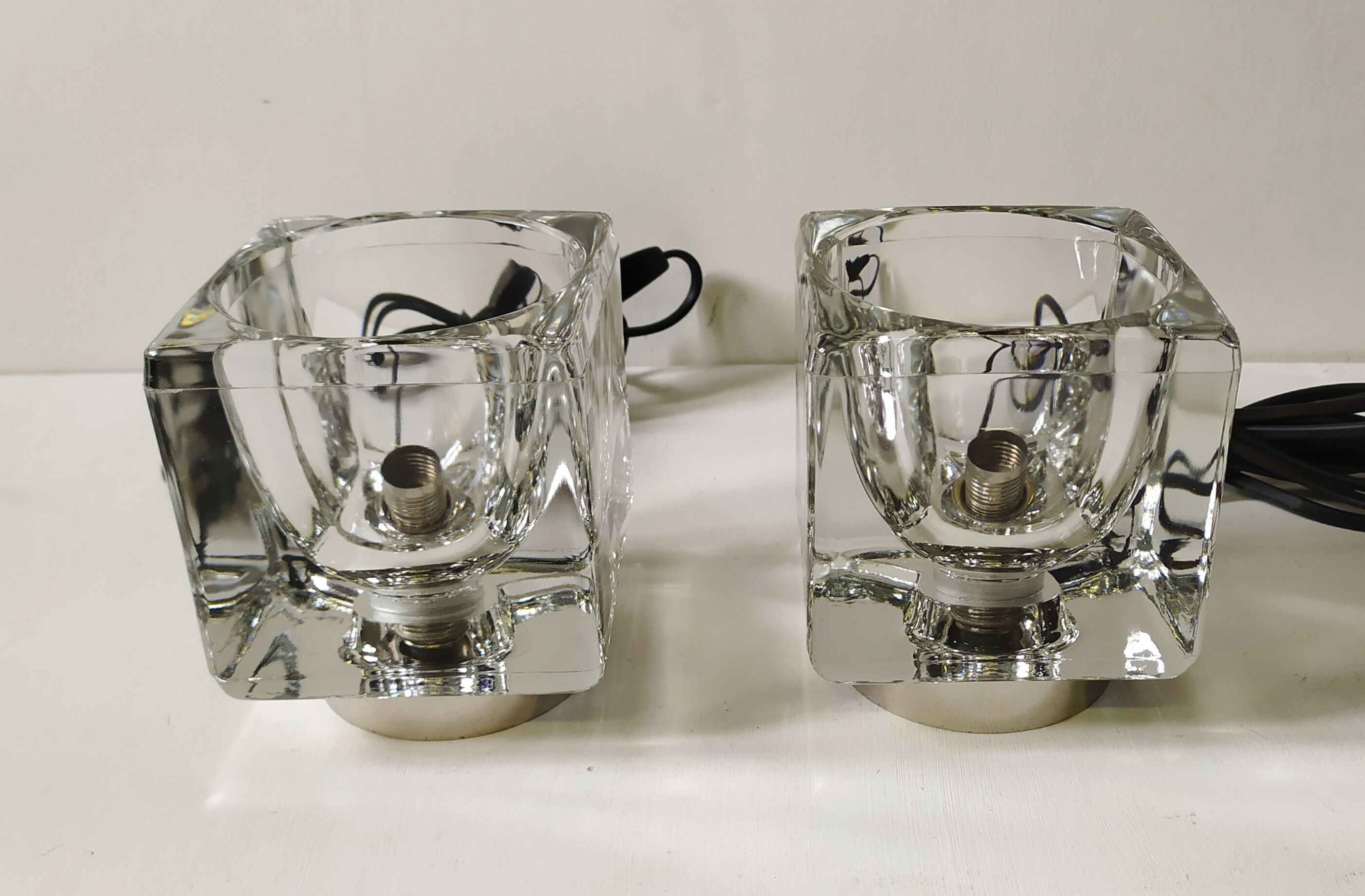 Table Lamps from Seguso,Murano, 1960s, Set of 2