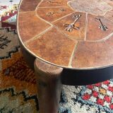 “Les clefs” tripod coffee table