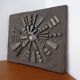 Brutalist Ceramic Wall Panel, 1960s