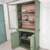 English green glazed sideboard