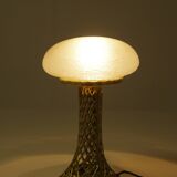 Brass table lamp, 1900s