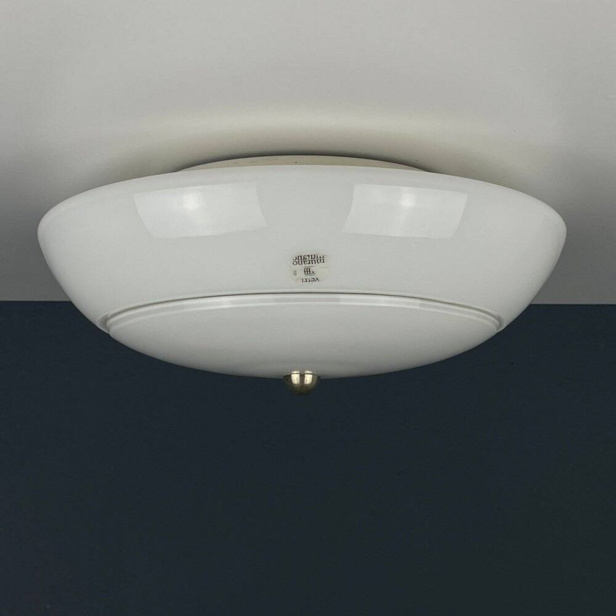 Mid-Century Murano Glass Ceiling Light or Wall Sconce by Veturia De Majo, Italy, 1970s