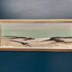 Large Original Swedish Oil on Canvas – 'Coastal Landscape' by Eric Cederberg (1897–1984) – Signed – vintage and framed – 36 × 87 cm (14.2 × 34.3 inches)