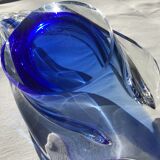 Vide poche cristal Bayel colombe bleue