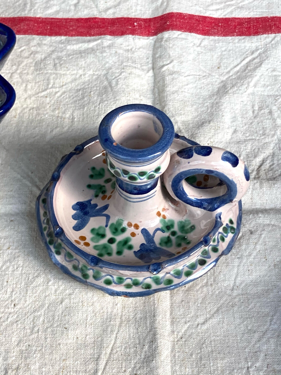 Ceramic candle holder