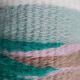 Wool weaving cushion