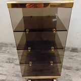 Vintage rolling shelf