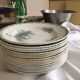 17 St Amand ironware plates, "Muguet" model