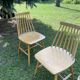 Trio of vintage Scandinavian chairs