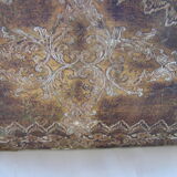 Console in stucco glod