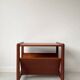 Vintage Danish Furniture teak side table/magazine rack