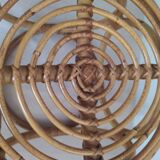 Vintage bamboo stool