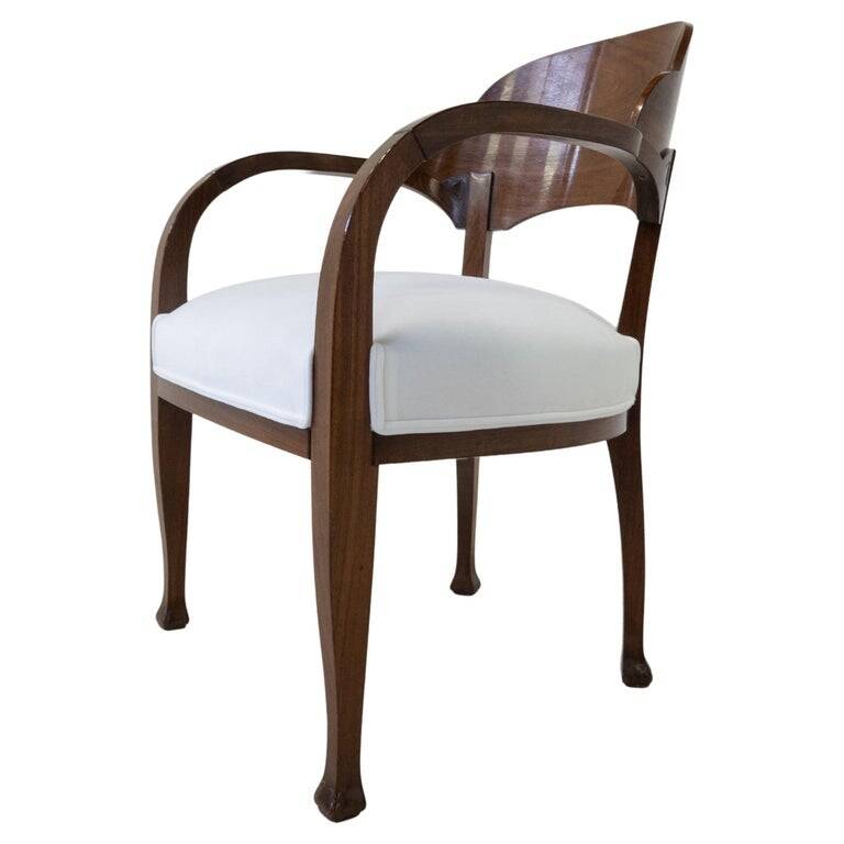 Art Nouveau Armchair by Henry Van de Velde, Belgium, 1908