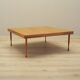 Mahogany coffee table, Italian design, 1970s, production: Italy