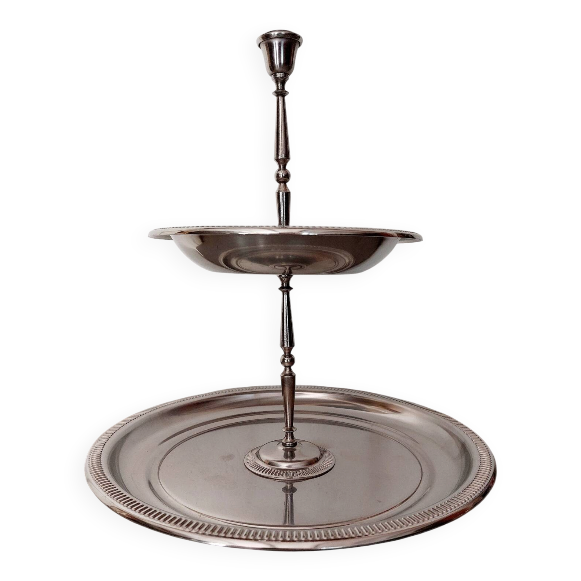 Plat à étage en inox - Jean Couzon