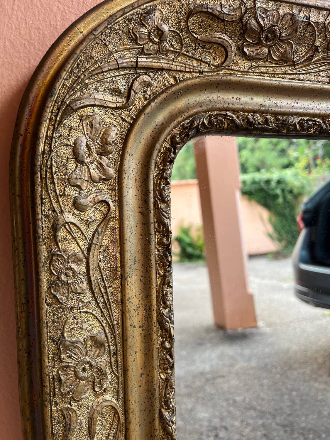 Very large Louis Philippe mirror