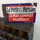 Plaque émaillée Le Petit Parisien