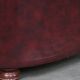 Original English Chesterfield sofa in red cowhide 2 seater