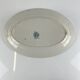 Large oval ironstone dish model "Laurels" by Moulins des Loups - Hamage, 1900