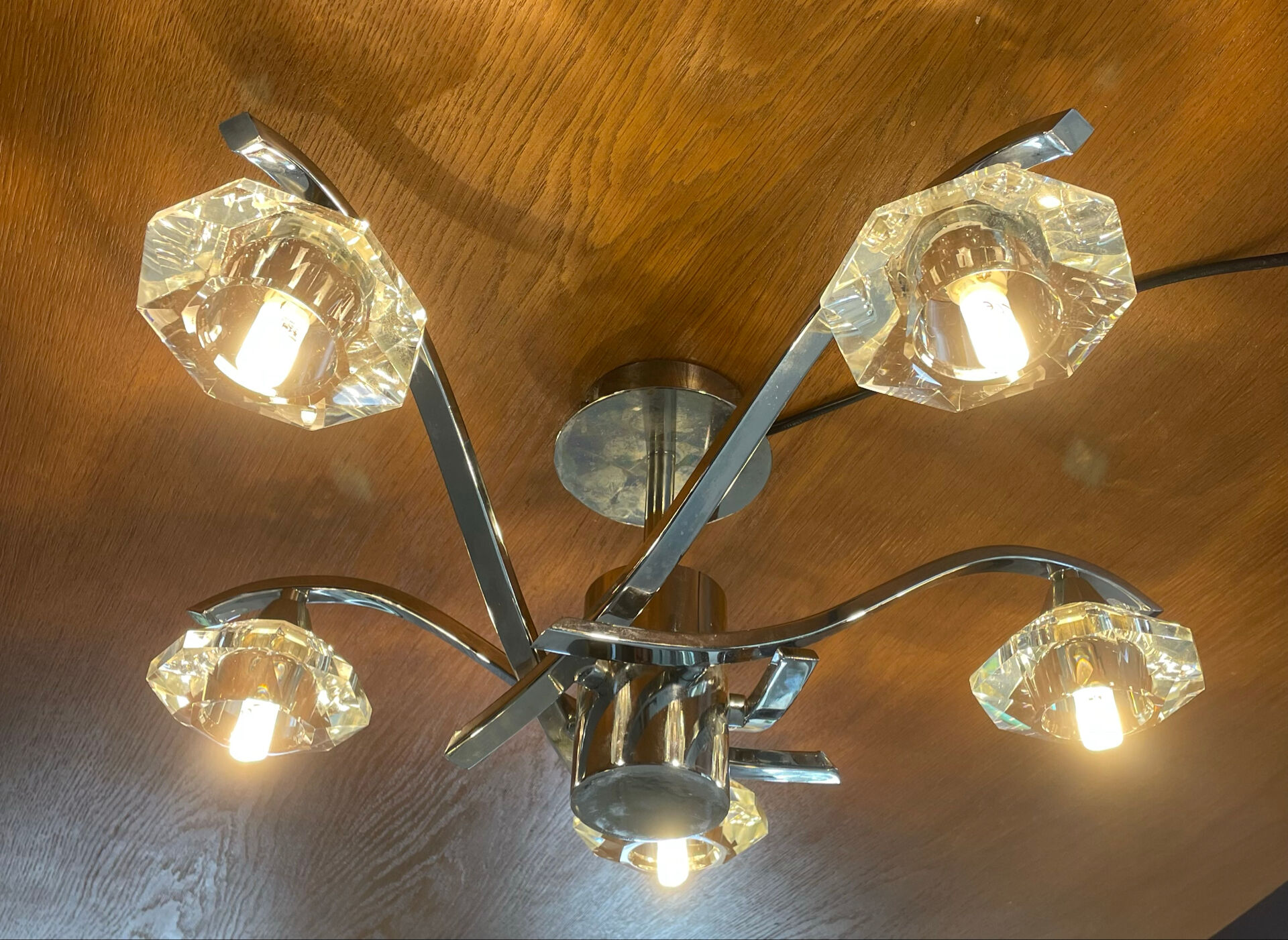 5-light ceiling fixture KERIA