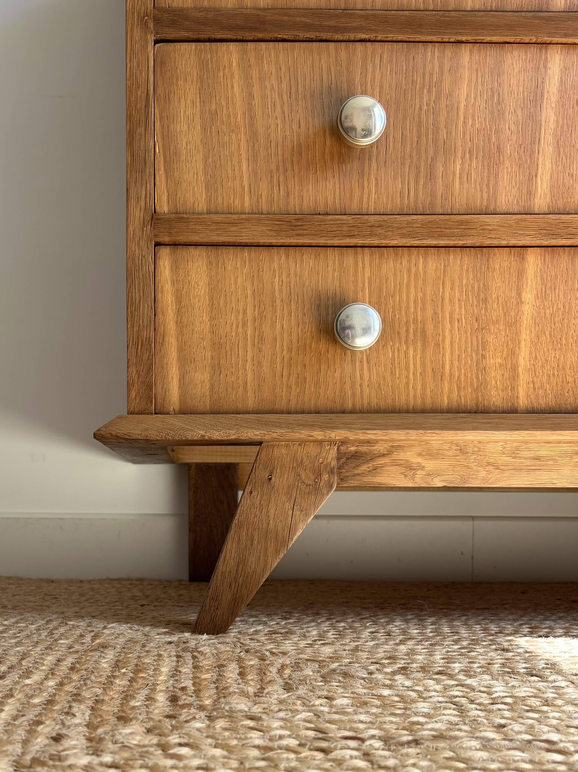 Vintage Scandinavian design commode from the 1950s.