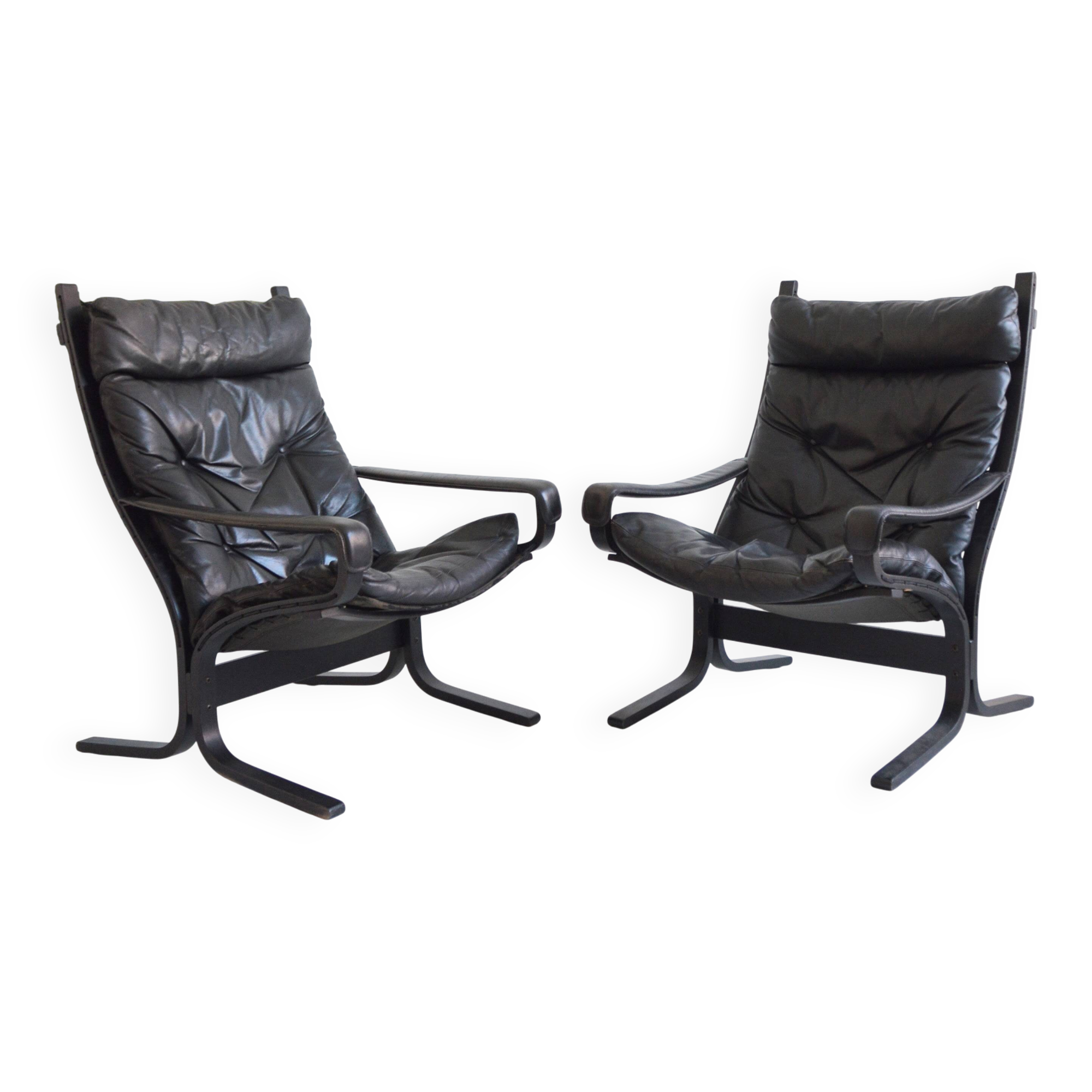 Siesta armchair by Ingmar Relling for Westnofa Norwegian design 1960s ( 1