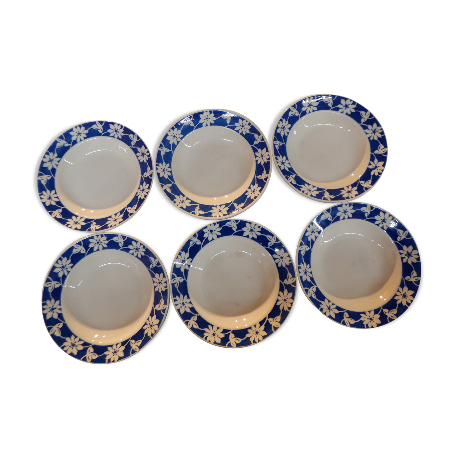 6 Hollow Plates Badonvillier