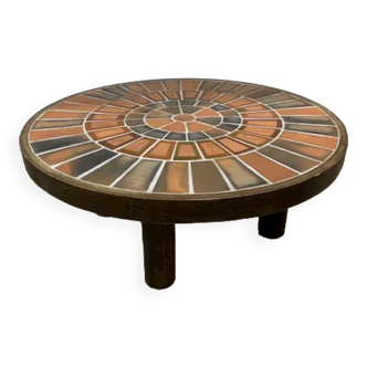 Roger Capron ceramic coffee table