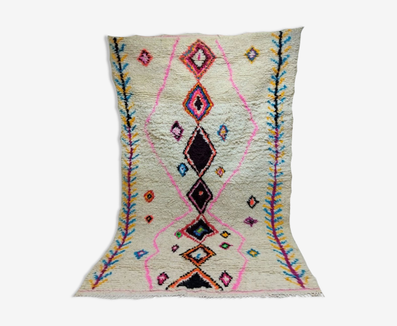 Tapis berbère coloré 243 x 145 cm