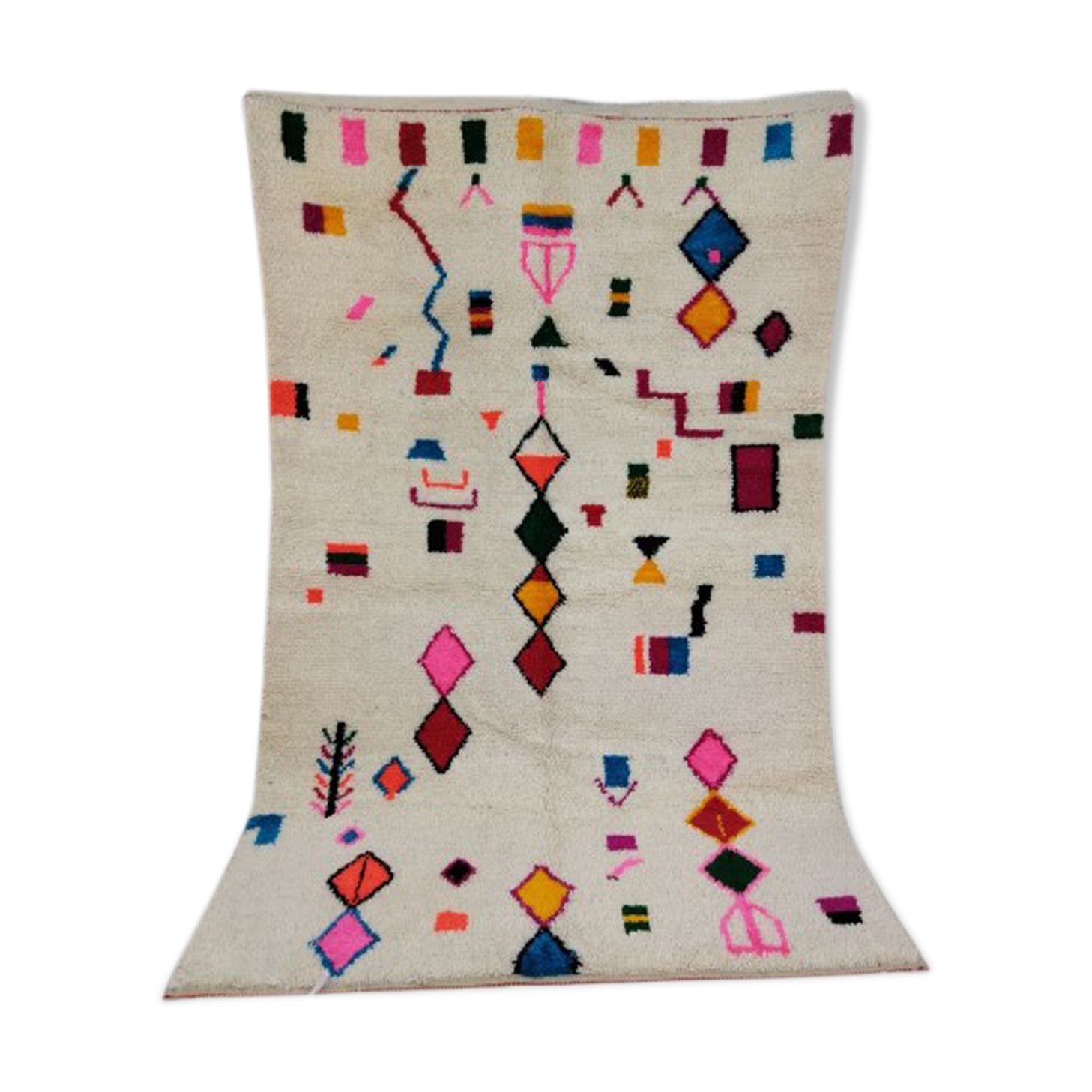 245x155cm moroccan berbere carpet