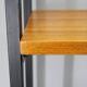 1970s Italian teak shelves unit with desk