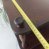 Antique music shelf unit