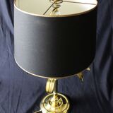 Hollywood Regency style bamboo lamp, 1960.