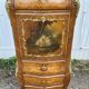 Secretary louis XV curved, varnish Martin, marquetry