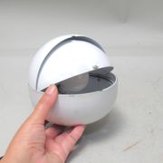 Lampe boule à volet pivotant Lamperti, années 60