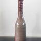 Vintage glazed stoneware bottle soliflore vase