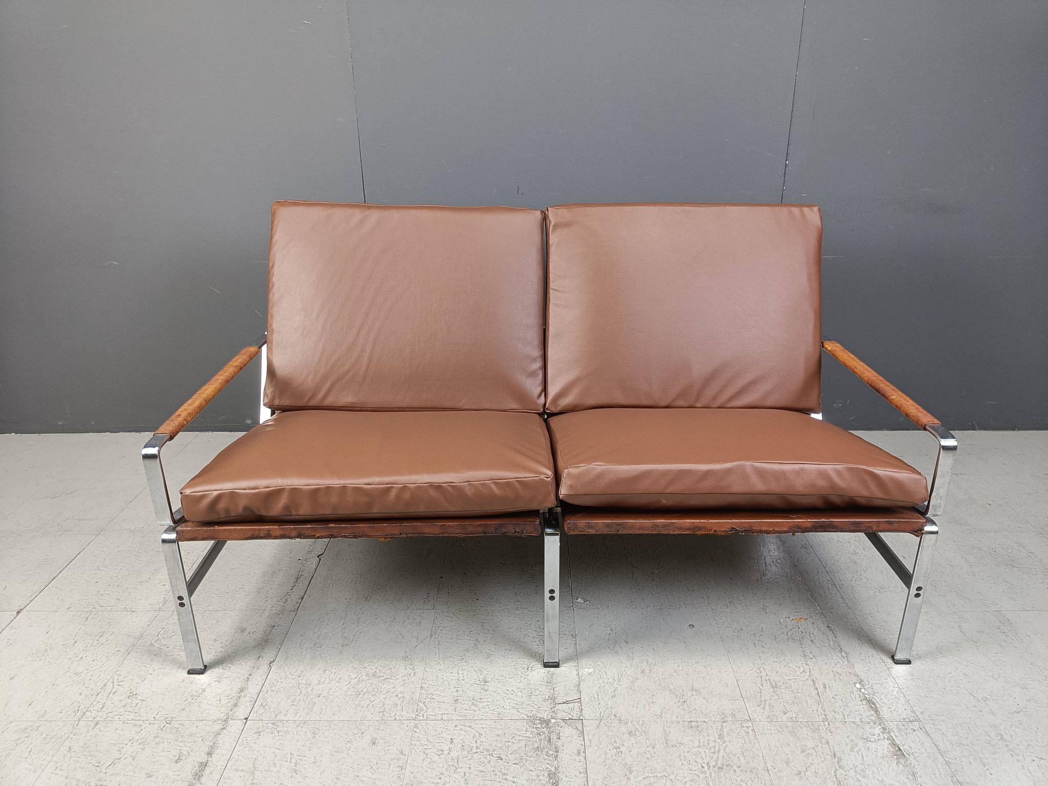 Vintage FK 6720 sofa by Fabricius & Kastholm for Kill International, 1960s