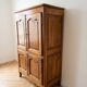 Authentic solid walnut TV cabinet