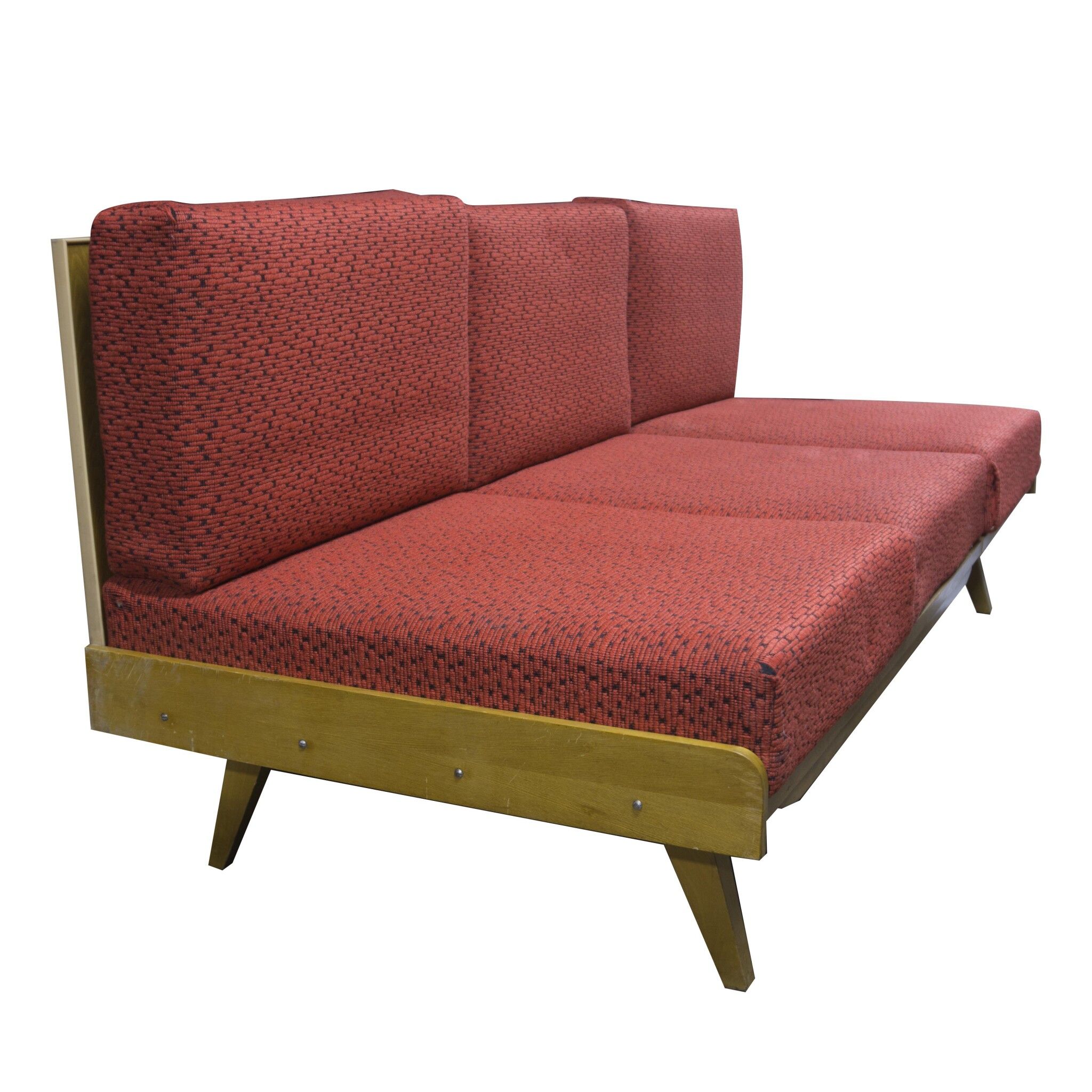 Sofa vintage and stool Frantisek Jirak for Tatra Nabytok
