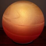 Vintage Saturn table lamp 70s WOFI, space age floor