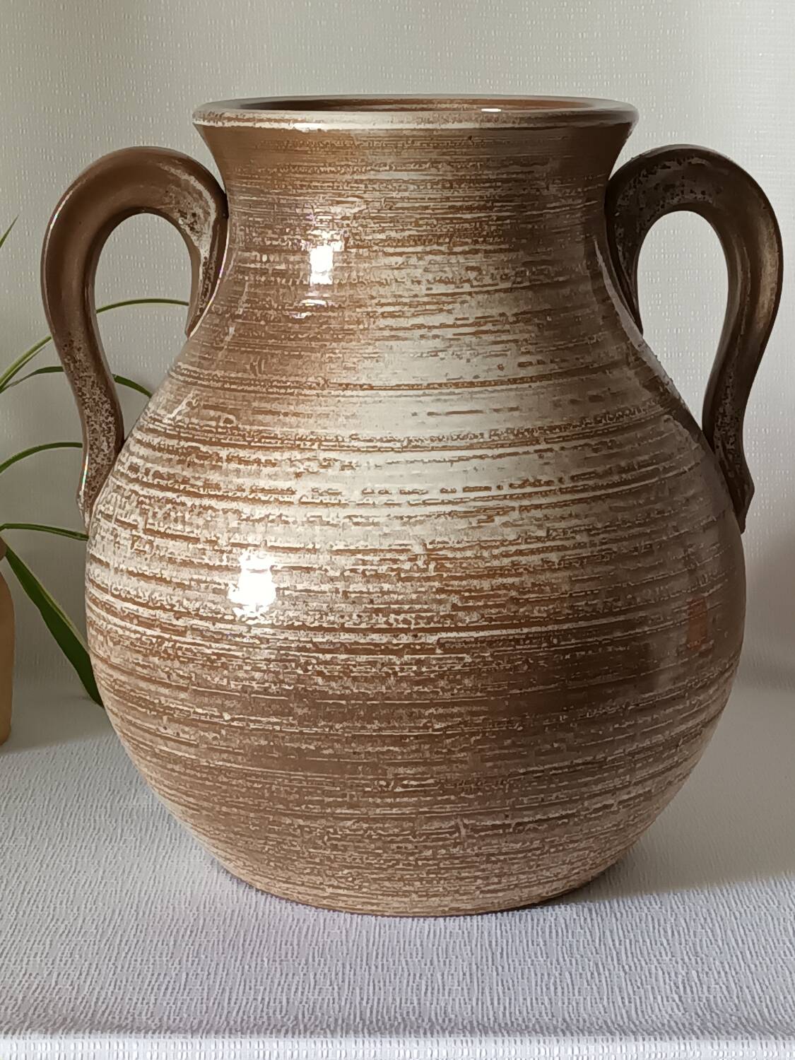 Vintage St Clément style ceramic jar