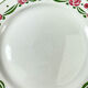 5 flat plates digoin sarreguemines model "mariette"