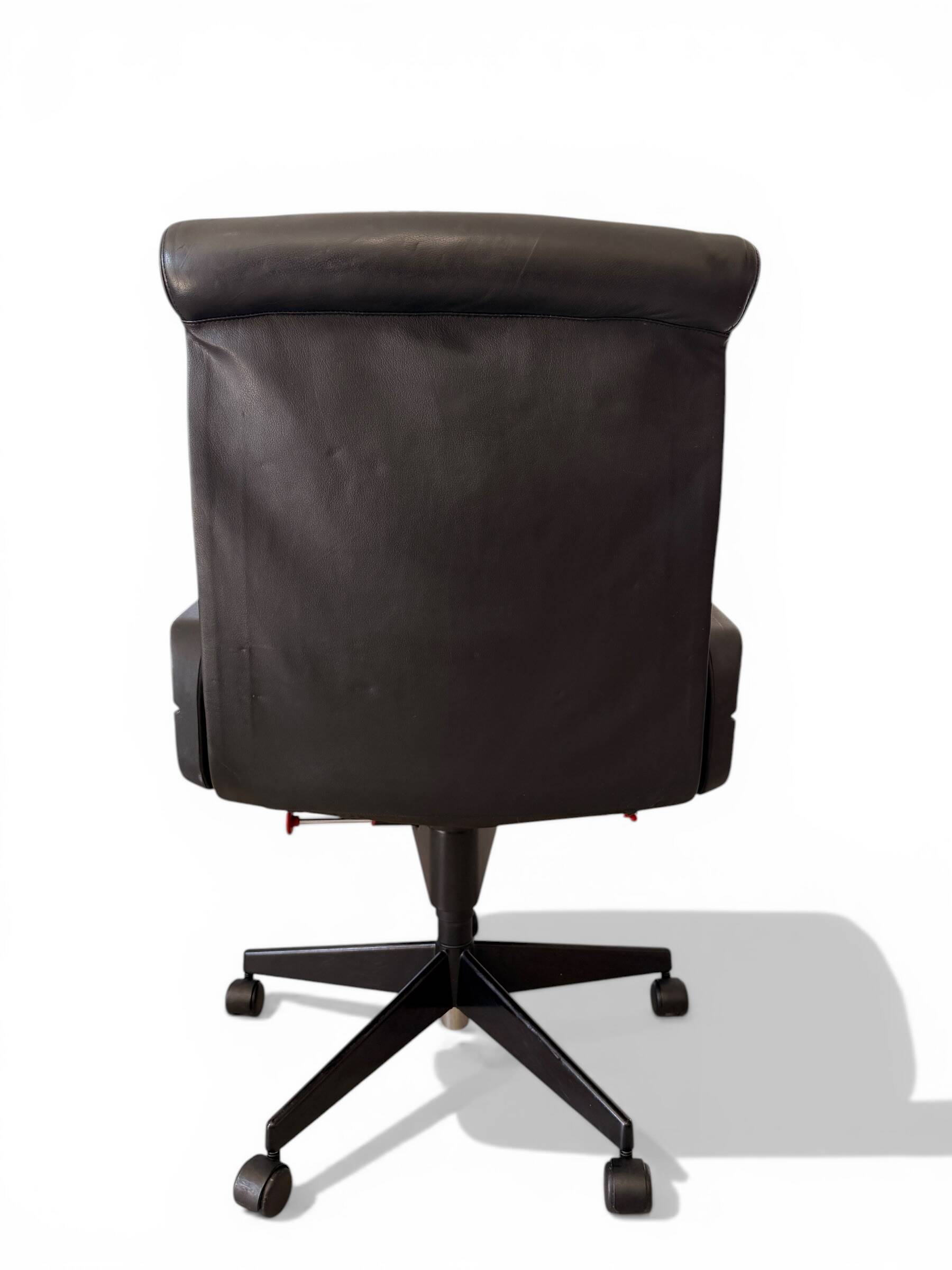 Richard Sapper Office Chair for Knoll - Vintage Black Leather