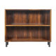 Rosewood bookcase with metal black legs, made in Denmark, 1960s