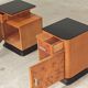 Jindrich Halabala dressing table and bedside tables for Up Zavody 1950